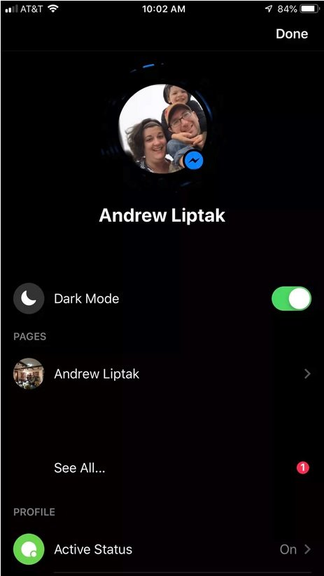 Facebook sada uvodi tamni režim za Messenger korisnike 2