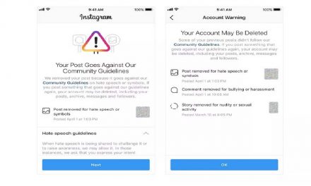Instagram će sada upozoravati korisnike čiji su nalozi blizu uklanjanja