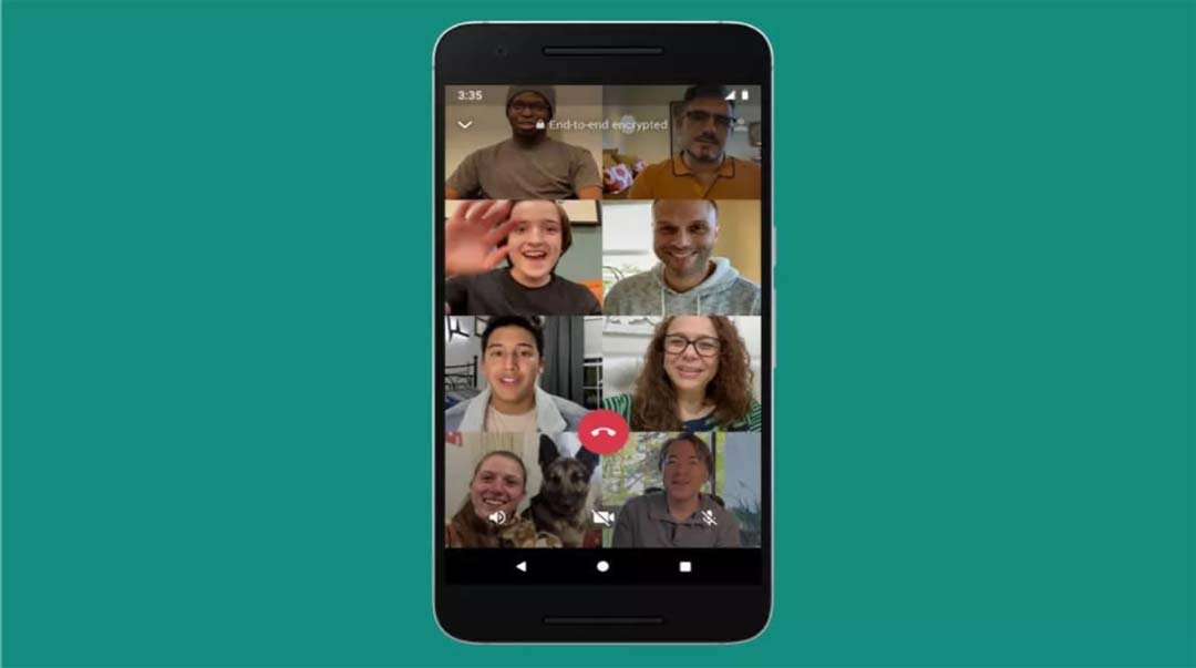 WhatsApp ograničava video pozive na osam osoba