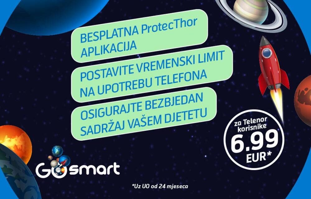 Djeca i roditelji bezbrižni uz Telenor Go Smart