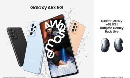 Novi Samsung Galaxy A53 5G pametni telefon od sada dostupan u Crnoj Gori!