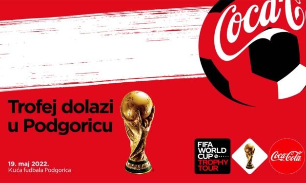 Fudbalska čarolija postaje stvarnost: FIFA World Cup™ Trophy Tour by Coca-Cola stiže u Podgoricu!
