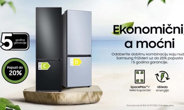 Rashladite se uz posebnu promociju Samsung frižidera!