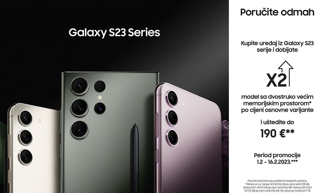 <strong>Samsung je predstavio Galaxy S23 seriju pametnih telefona za ultimativno iskustvo sadašnjosti i budućnosti</strong>