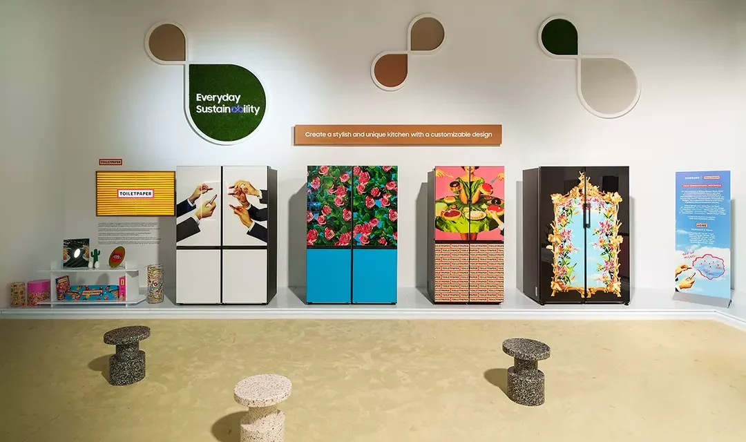 Samsung donosi održivi i povezani dizajn Bespoke uređaja na Milan Design Week 2023